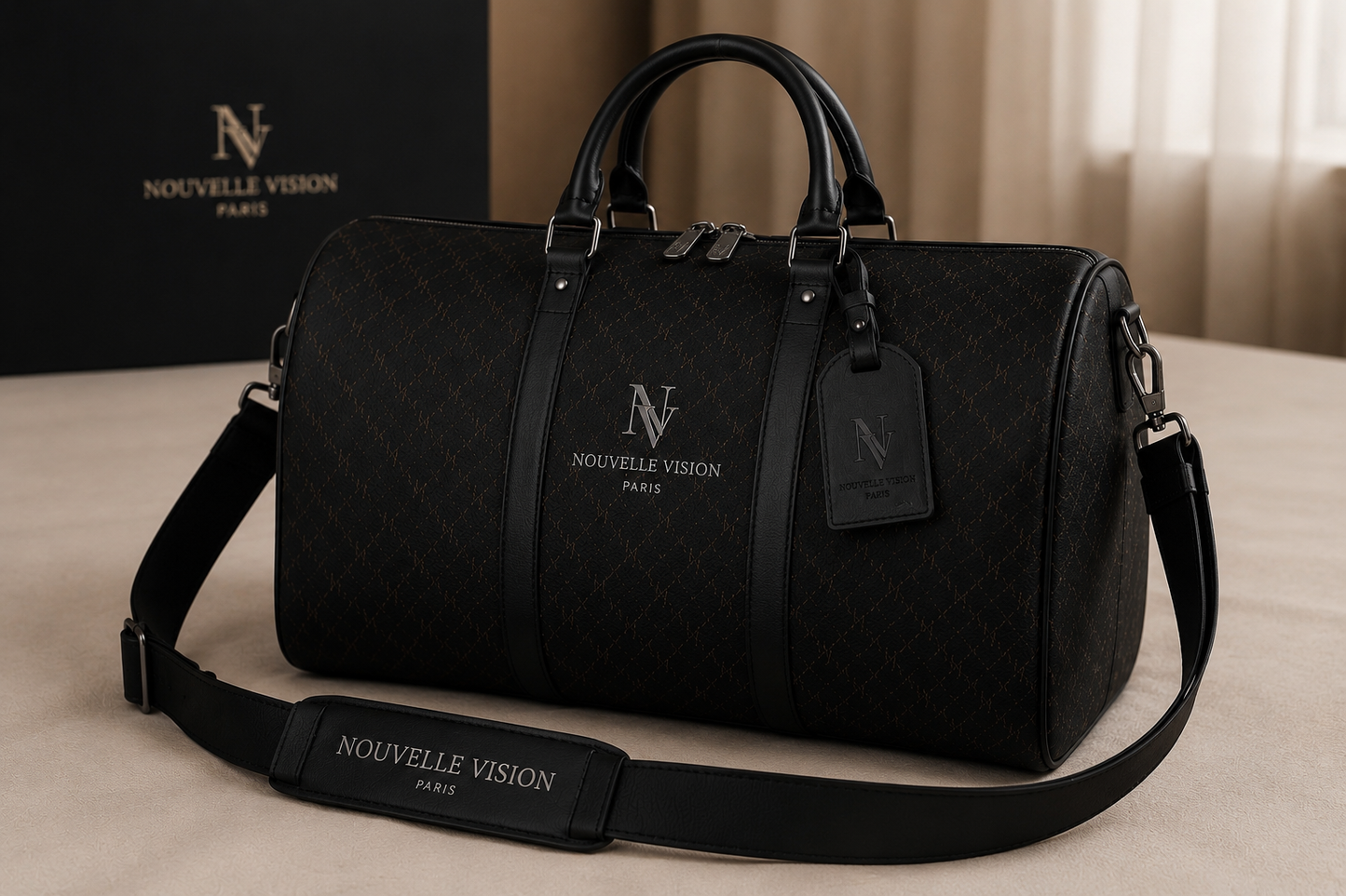 NOUVELLE VISION PARIS – Weekender – Noir Intemporel